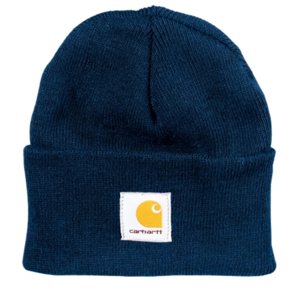 BNWT Carhartt Men's Navy Knit Hat